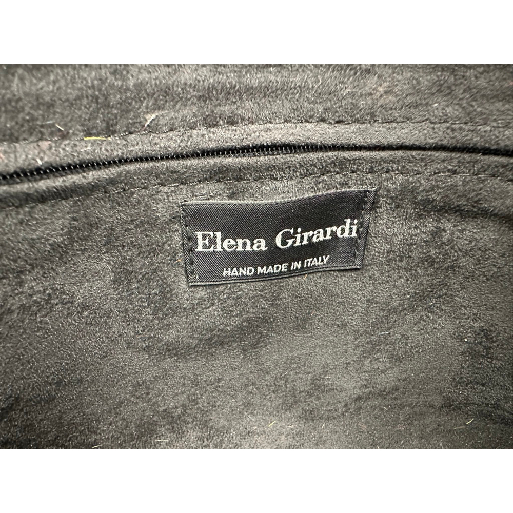 Vintage 00’s Elena Girardi | Handmade in Italy | Black Calf Hair Crossbody Bag | - Picture 4 of 10